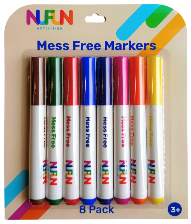 Mess Free Markers 8 Count